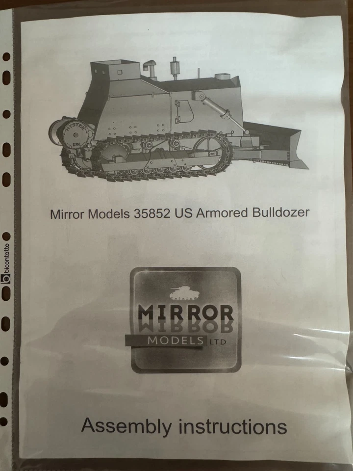 Mirror Models 35852 US Armored Bulldozer 1/35 - Immagine 2 di 4