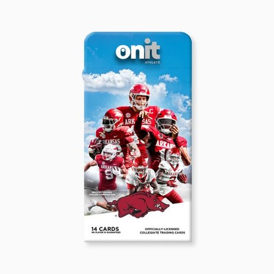 ARKANSAS RAZORBACK FOOTBALL ONIT ATHLETE TRADING CARDS