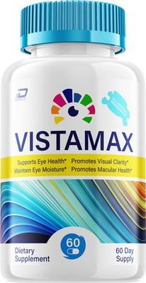 (1 Pack) Vista Max Plus Eye Support Supplement   VistaMax Capsules, Eye Vitamins