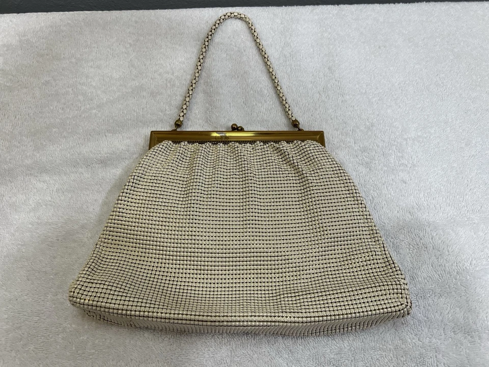 Vintage Whiting & Davis Co Mesh Bag Evening Dance Purse W/original Coin Purse - Image 2 of 4