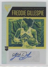 2020-21 Panini Flux Rookie Signatures Silver Prizm Freddie Gillespie Auto 0lm