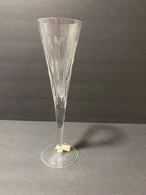 Reed & Barton SoHo Lead Crystal Signed Champagne Flute