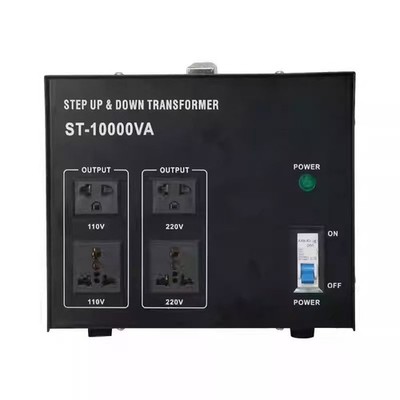 ST Step-Up/Step-Down Transformer 10000VA Bidirectional Conversion 110V To 220V