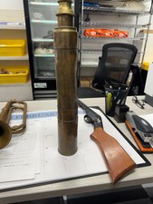 Brass telescoping spyglass