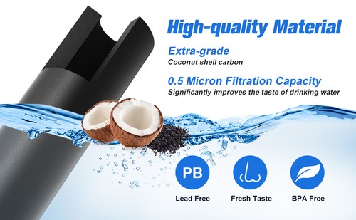 2 Piece for Frigidaire EPTWFU01 Pure Source Ultra II Refrigerator Water Filter - Picture 10 of 18