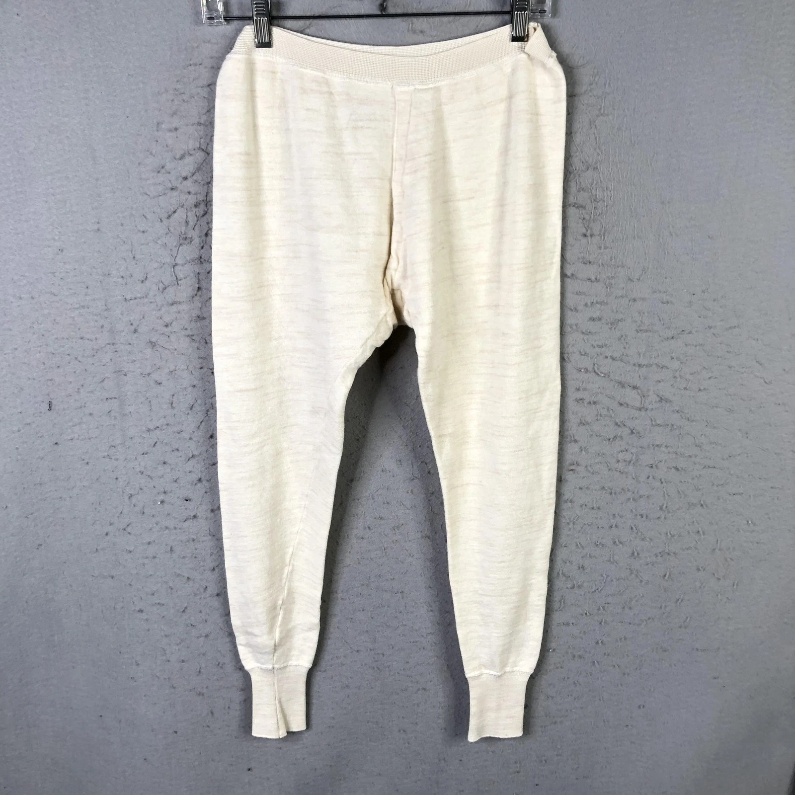 Wolsey Joggers Mens 36 White Thermal Base Layer Made In England A85 Ski