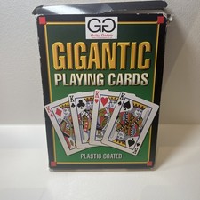 GIGANTIC GIANT A4 PLAYING CARDS JUMBO  🇬🇧Uk Based