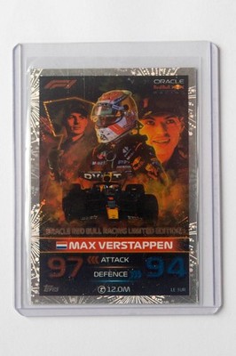 TOPPS Turbo Attax 2023 Max Verstappen Ultra Rare Limitierte LE3UR  Top Zustand !