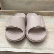 OOFOS OOahh Sport Flex Adjustable Slide Sandals Purple Size 7