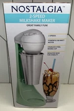 Nostalgia Two-Speed Milkshake Maker - NEW