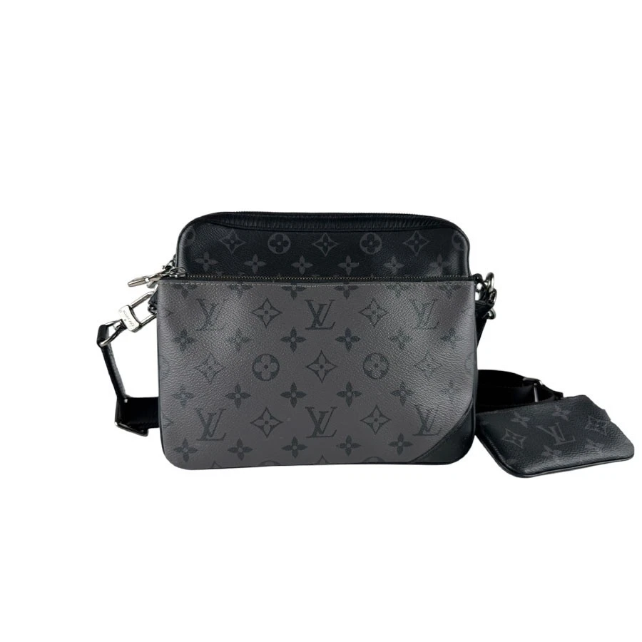 Vuitton — Auth LOUIS VUITTON Monogram Eclipse Reverse Trio Shoulder Bag M69443 - z9941