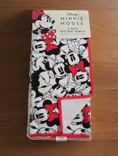 Disney Minnie Mouse Kitchen Towels 16" X 26" - 3-pak - NEW