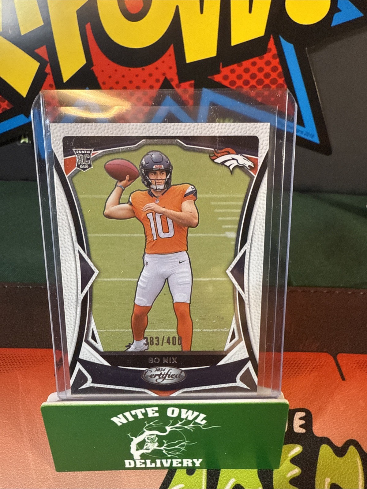 2024 Panini Certified - Rookies Bo Nix #109 /400 (RC)