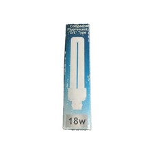 Image of CROMPTON LAMP COMPACT Fluorescent DE TYPE 4 PIN G24q-2 18W 1200 LUMENS LAMP BULB