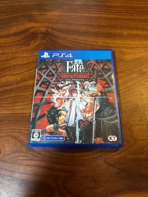 Fate Samurai Remnant PS4 Used Tested Japanese ver with Case