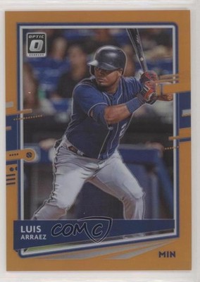 2020 Panini Donruss Optic Orange Prizm 19/100 Luis Arraez #190 o7m