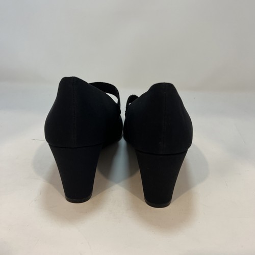 LifeStride Womens Gio MJ Wedge Heel Mary Jane Pumps Black 10 M - Picture 5 of 11
