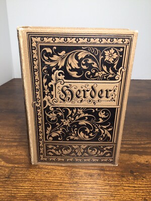 Vtg. Herder's Selected Works Third Volume 3rd Philosophy of Human History Book 