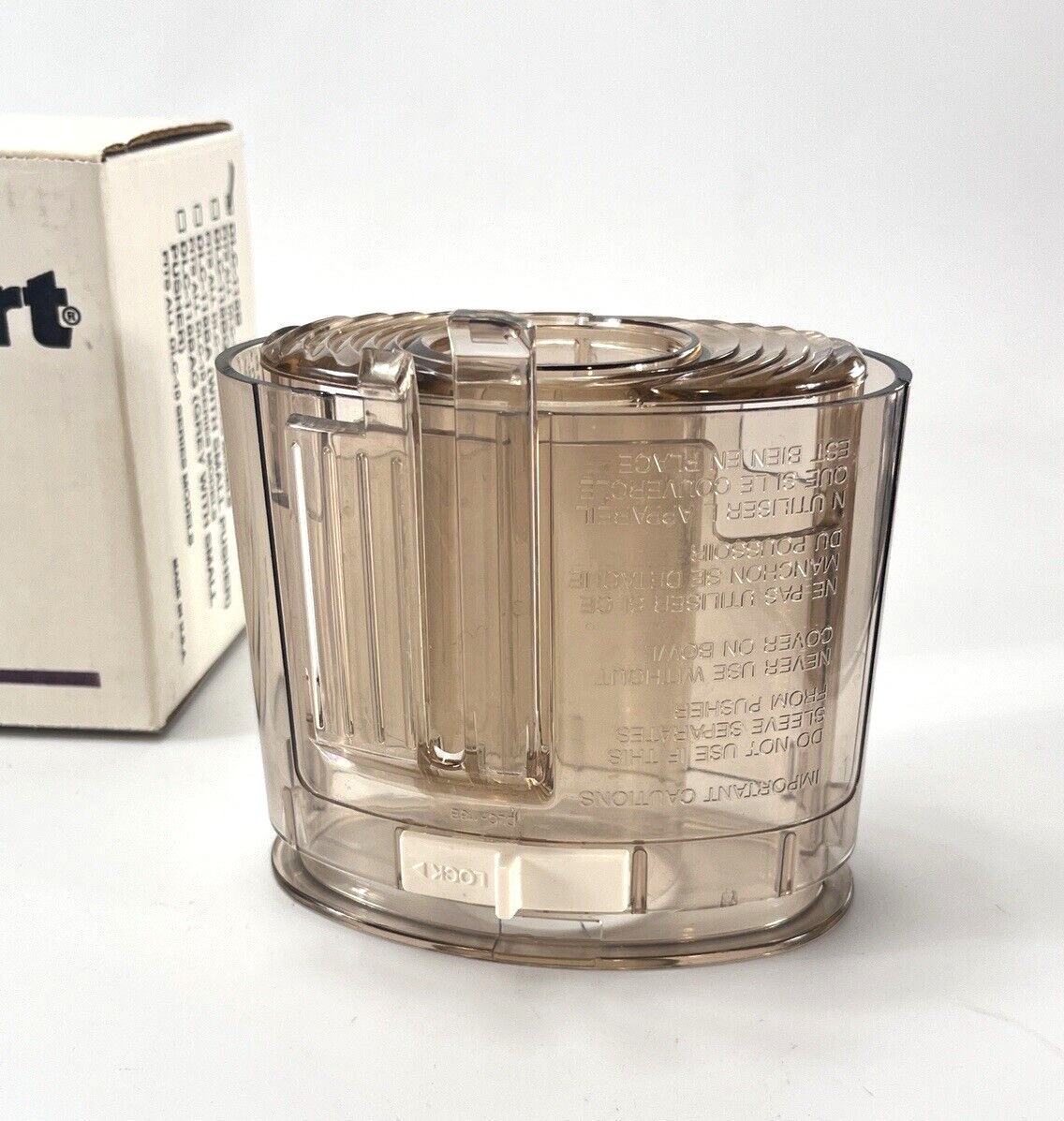 Cuisinart Large Pusher Assembly DLC-118B DLC-10 Food Processor Chute Parts