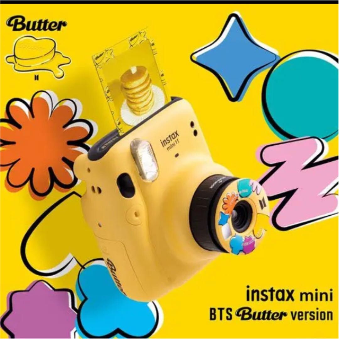 BTS FUJIFILM Collaboration Instax Mini 11 Butter Version