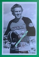 Found 4X6 PHOTO of Actor Movie TV Star Steve McQueen Triumph Motorcycle Race Guy