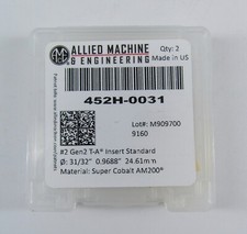 Allied Machine Spatenbohreinsatz - 452H-0031 Super Cobalt - 31/32" - 24,61 mm