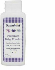 2 Bottles of Premium Baby Powder w/Aloe and Vitamin E, 3.5oz