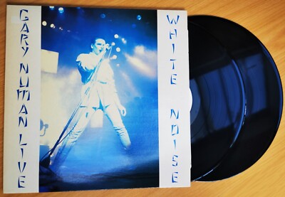 GARY NUMAN LP x 2 White Noise DOUBLE VINYL Album Gatefold 1985 MINT / Near MINT