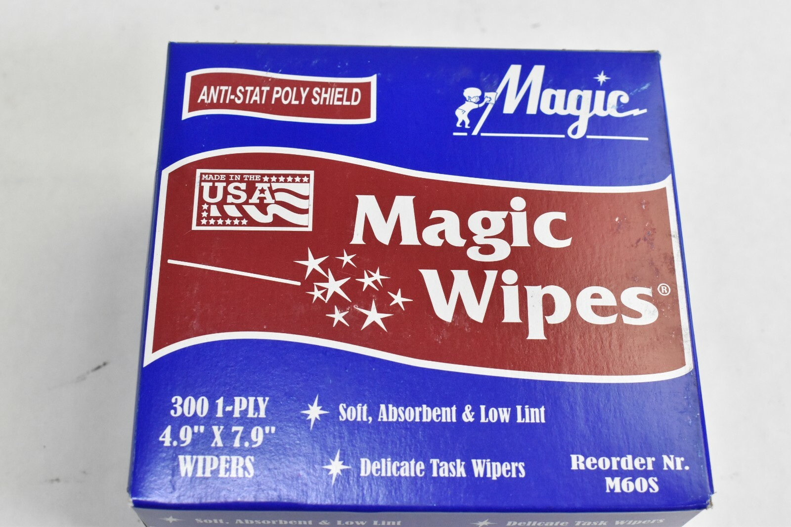 6 boxes of Magic Lens Cleaning Tissues 300 1Ply Wipers 1800 total