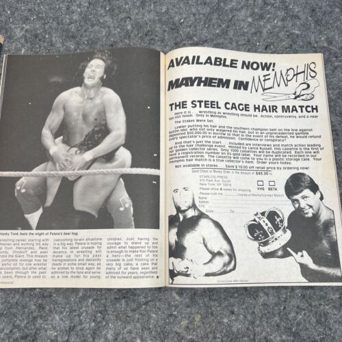 Vintage Ringside Wrestling Magazine - September 1987 - Picture 10 of 13