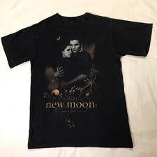 The Twilight Saga Shirt Womens Small Black New Moon Graphic