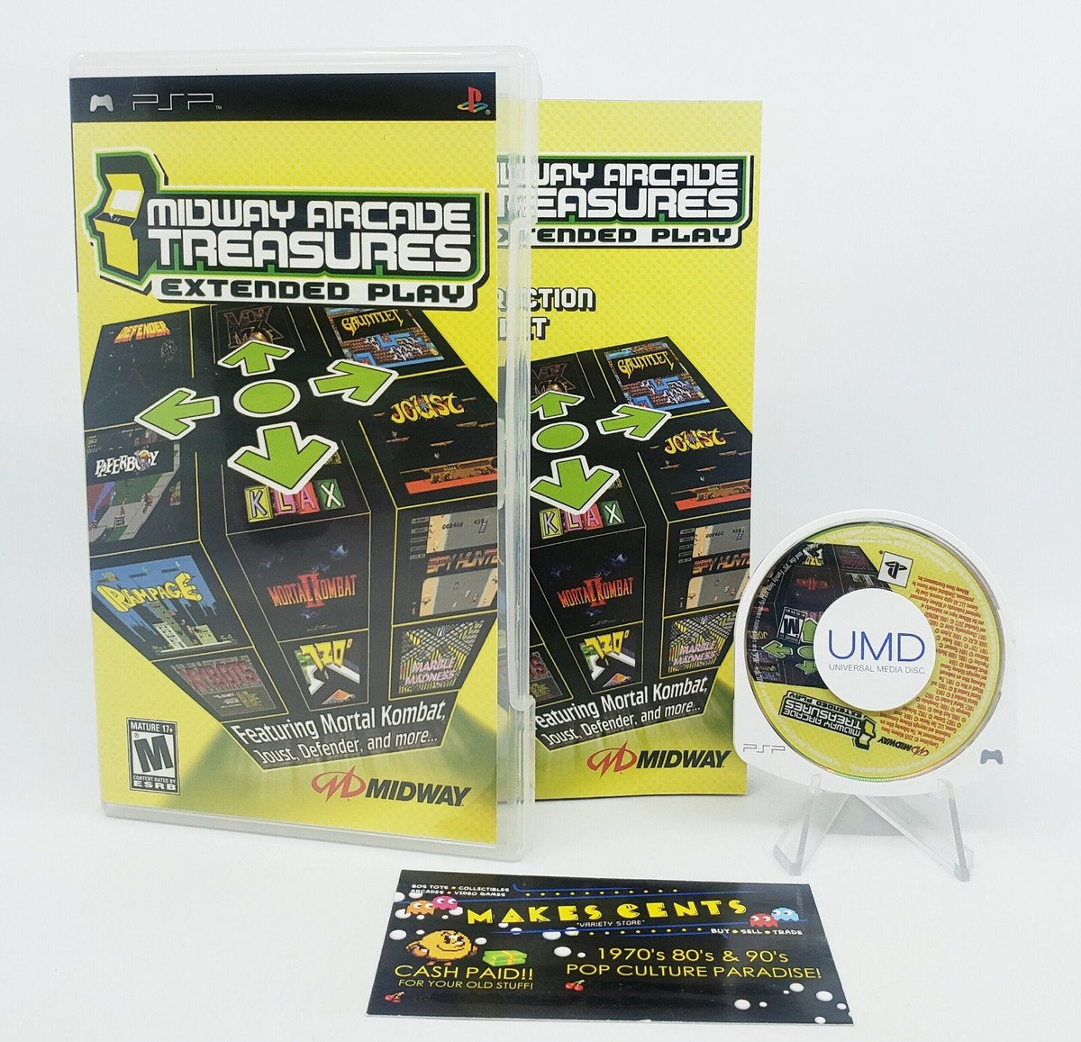 Midway Arcade Treasures Extended Play - Playstation Portable (Sony