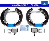 Bremsbackensatz Original Ate Topkit Ate 03.0520-9720.3