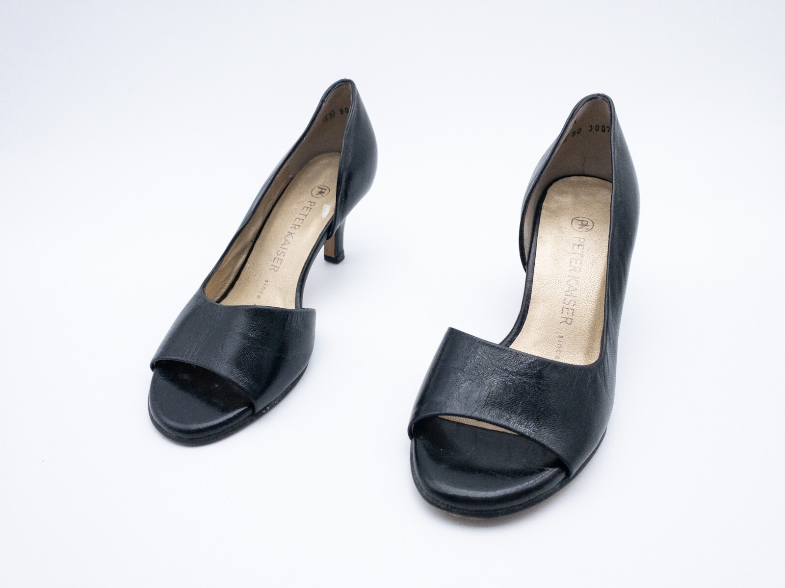 PETER KAISER Mujer Zapatos de Tacón Bajo Alto Negro Talla 35 Eu Tipo 19787-98