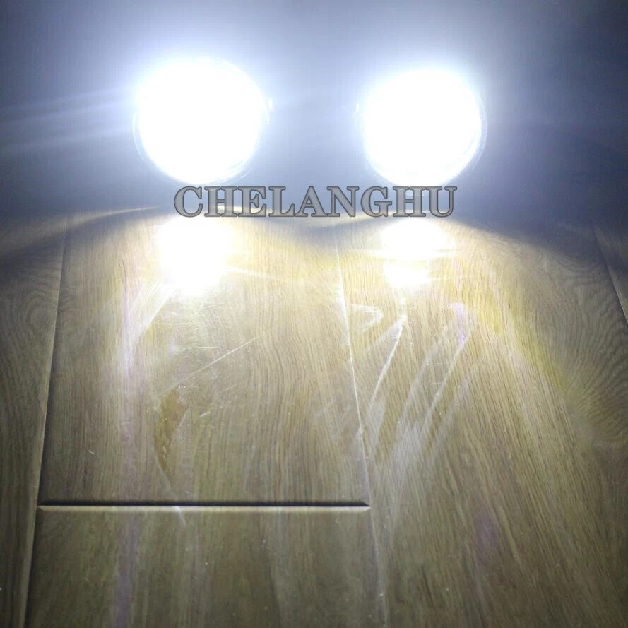 2pcs Fog Light Lamp LED Bulb For Audi A4 B6 2001 2002 2003 2004 2005 RS4 - Imagem 2 de 4