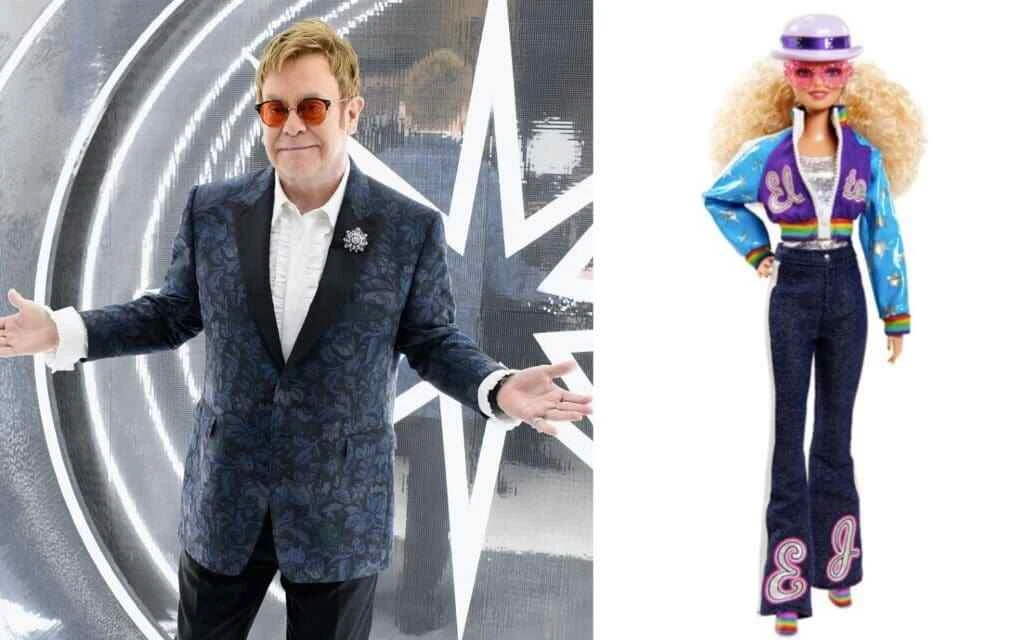 Elton John Barbie Doll GHT52 MADE TO MOVE Limited Edition