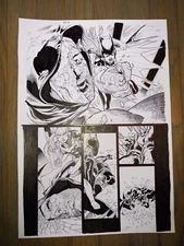 BATGIRL 4 pg 19 INCREDIBLE FIGHT PAGE  BATGIRL VS THE MIRROR + 1st MOM ISSUE
