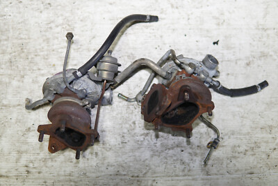 JDM Subaru Legacy VF33 VF32 OEM Turbo Chargers Twin Turbo EJ206