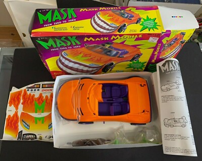 1995 KENNER THE MASK FROM ZERO TO HERO *MASK MOBILE* COMPLETE NIB