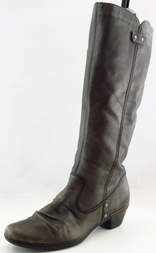 rieker boots green