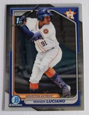 2024 Bowman Chrome 1st Prospect #BCP-208 Waner Luciano