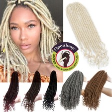 New Locs Hair Crochet Twist Faux Bohemia Locs Braid Braiding Hair Extensions