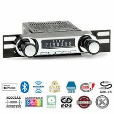 Retrosound 1968-77 Ford Bronco Huntington Direct-fit Radio Am Fm Bluetooth Usb
