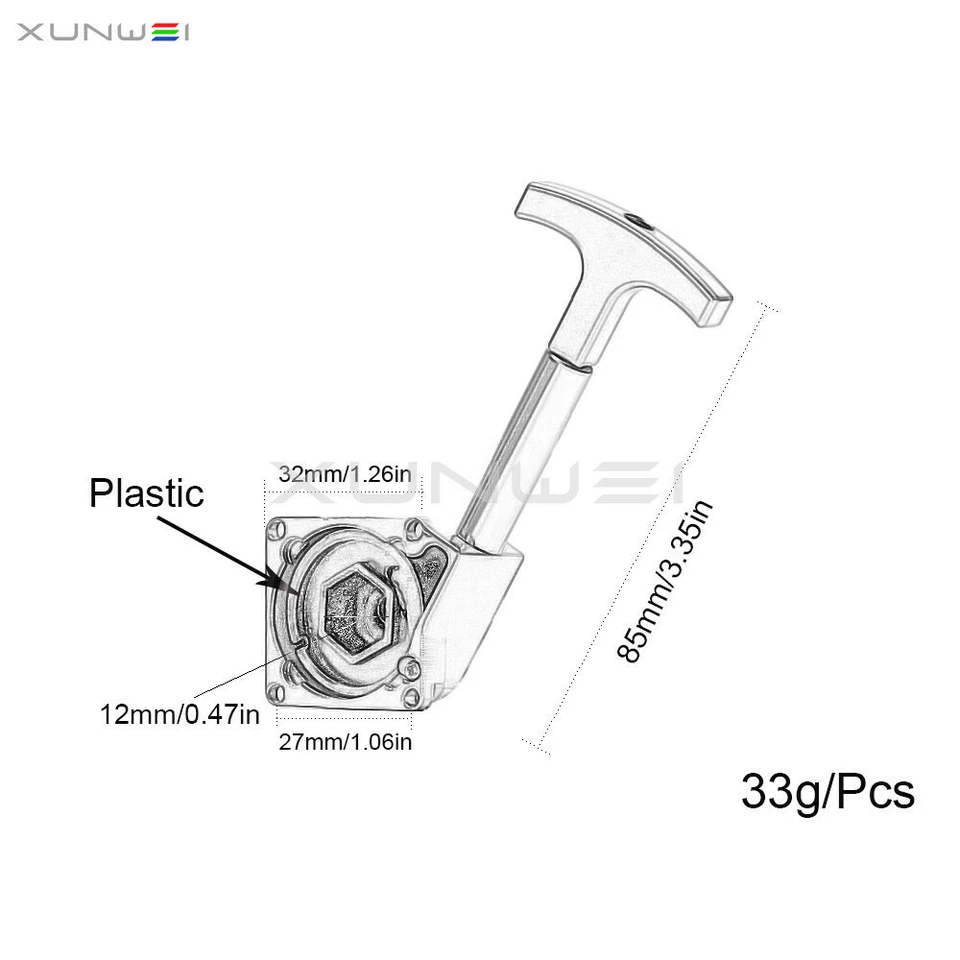 RC Car 18CXP SH 18/21 Nitro Engine Alloy Pull Starter / One Way Bearing Hex - Image 2 of 2