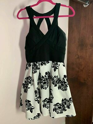 Crystal Doll Brand:Prom/Homecoming/Black & White Attire/Wedding Guest Dress  Cute | eBay