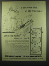 1957 Remington Typewriters Advertisement - Standard, Noiseless, Electric thumbnail