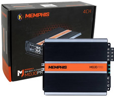 Memphis Audio MJP800.4 4-Channel 800W Amplifier - 200W RMS x4 at 2-Ohm Power