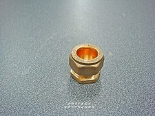 BRASS COMPRESSION PLUMBING FITTING STOP END SIZE(S) 15MM / 22MM