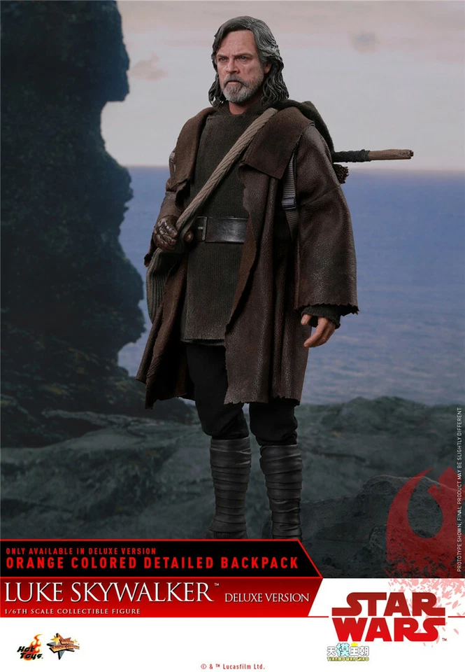 Hot Toys 1/6 Luke Skywalker Body Action Figure Outfits 12in. HT MMS458 Star Wars - Image 3 of 4
