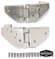 1976-1995 Wrangler CJ5, CJ7 & CJ8 Windshield Hinges Stainless Steel 7403